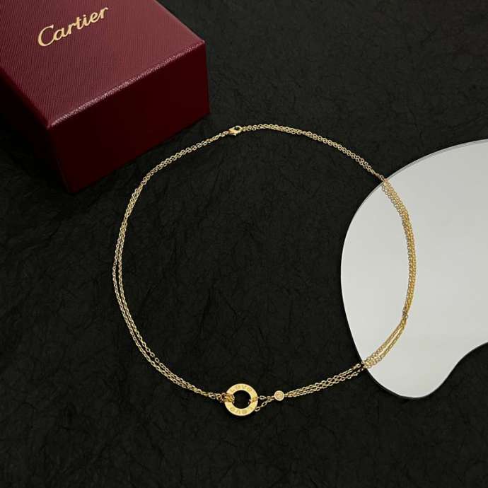 Cartier Necklace _SKUCartiernecklace3colors10lyx161478